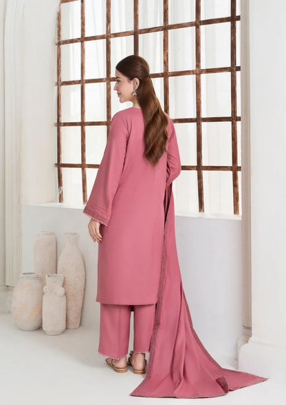 3Pc Embroidered Alpine Wool with Embroidered Border Shawl AML-W25-0016 Regular priceRs.5,550.00