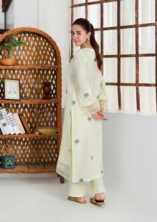 2pc Multi Embroidered Khaddar AML-W25-0004