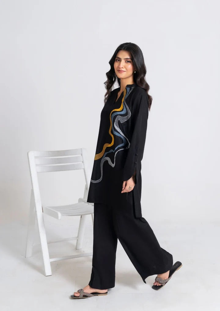 2Pc Embroidered Cambric JUPITER-j25-0018