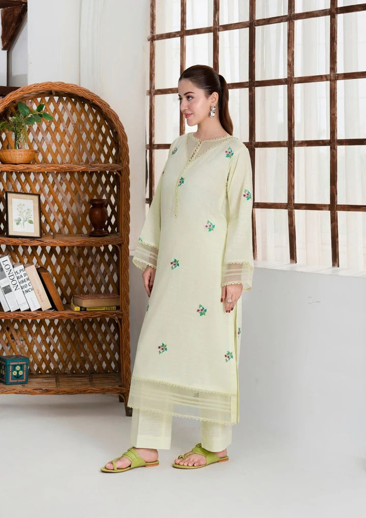 2pc Multi Embroidered Khaddar AML-W25-0004