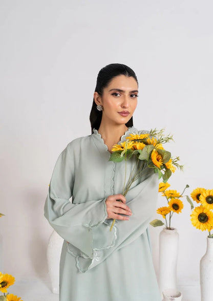 2PC Mint Mist Georgette JUPITER-J25-0005