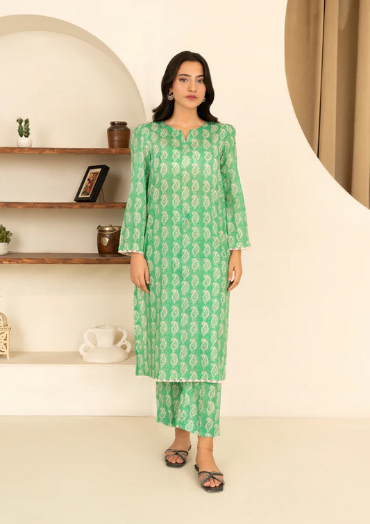 2Pc Digital Print Lawn GULMEENA-G25-0035