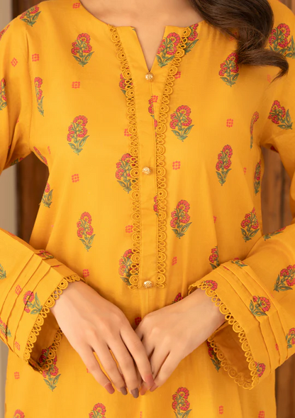 3Pc Digital Print Lawn FATAH-F25-0007