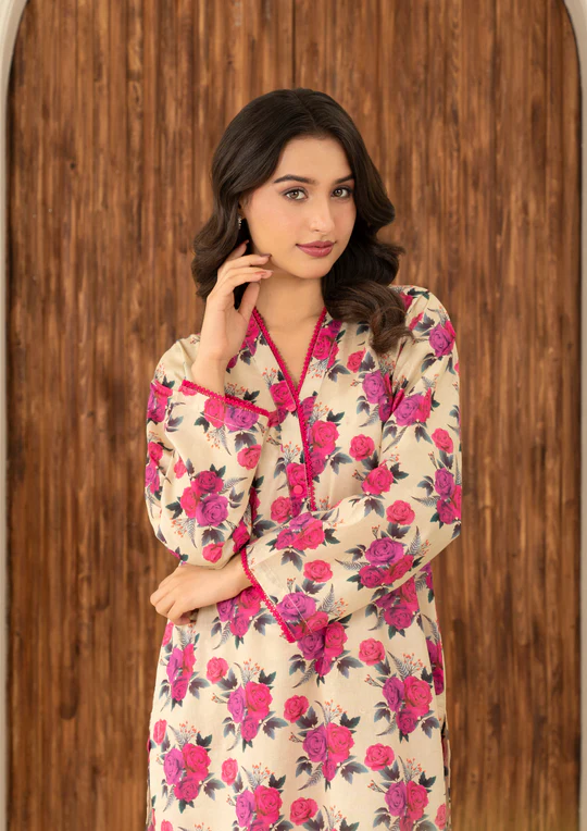 2Pc Digital Print Lawn GULMEENA-G25-0034