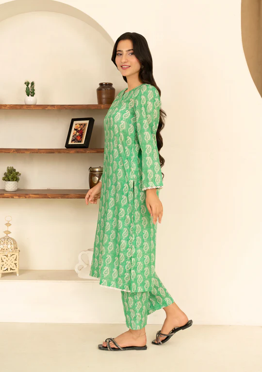 2Pc Digital Print Lawn GULMEENA-G25-0035