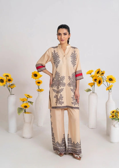 2Pc Printed Swiss Silk JUPITER-j25-0017