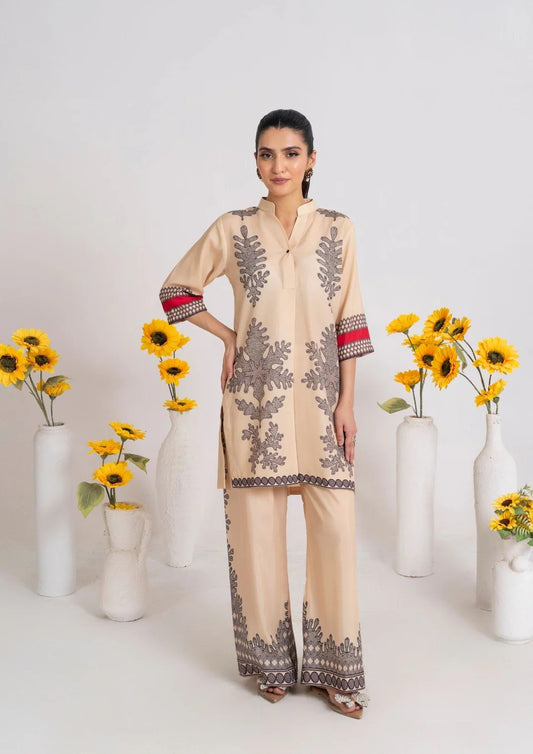 2Pc Printed Swiss Silk JUPITER-j25-0017