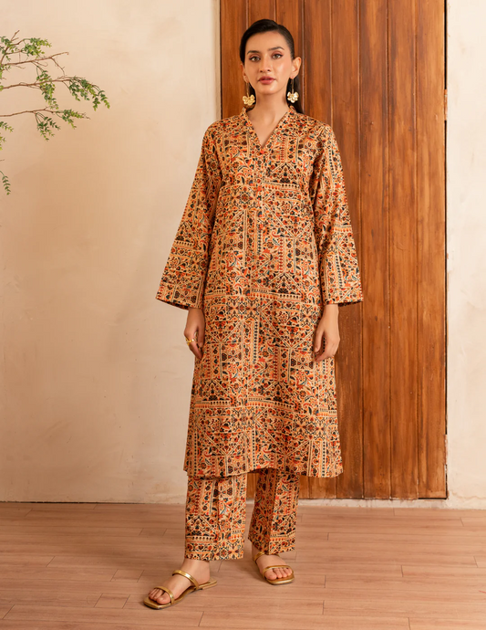 2Pc Digital Print Lawn GULMEENA-G25-0001