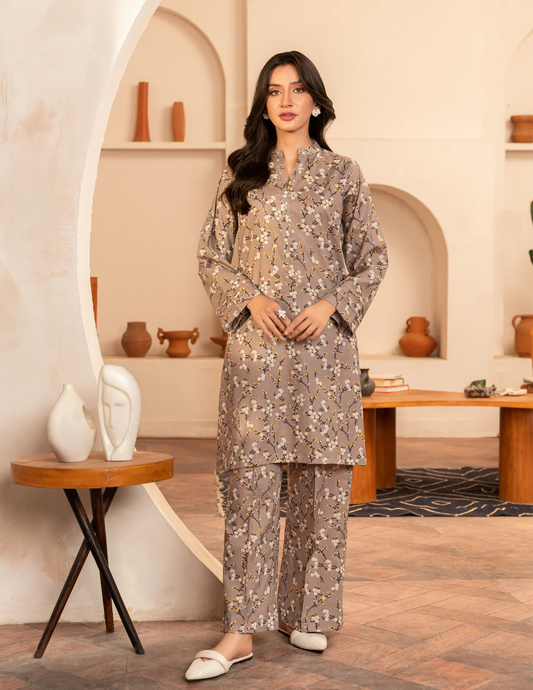 2Pc Digital Print Lawn GULMEENA-G25-0004