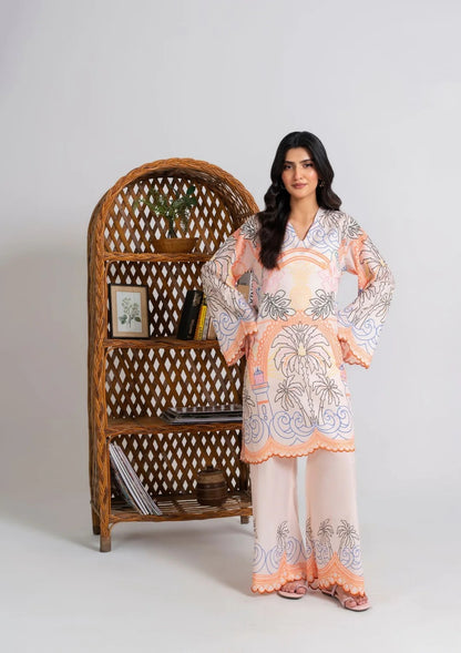 2Pc Sunset Breeze Swiss Silk JUPITER-J25-0014