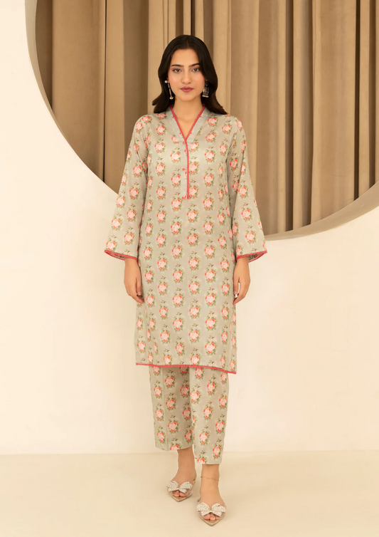 2Pc Digital Print Lawn GULMEENA-G25-0029