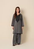 2pc Embroidered Khaddar with Farshi Shalwar AML-W25-0021