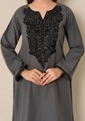 2pc Embroidered Khaddar with Farshi Shalwar AML-W25-0021