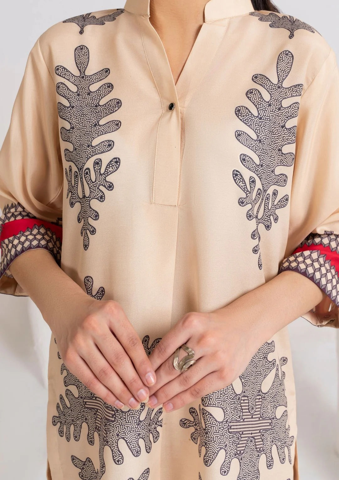 2Pc Printed Swiss Silk JUPITER-j25-0017