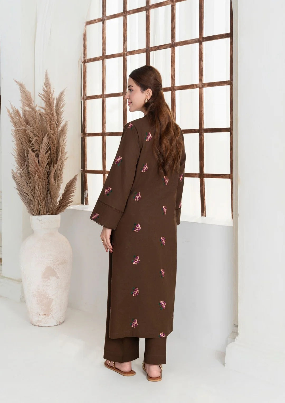 2pc Multi Embroidered Khaddar AML-W25-0003