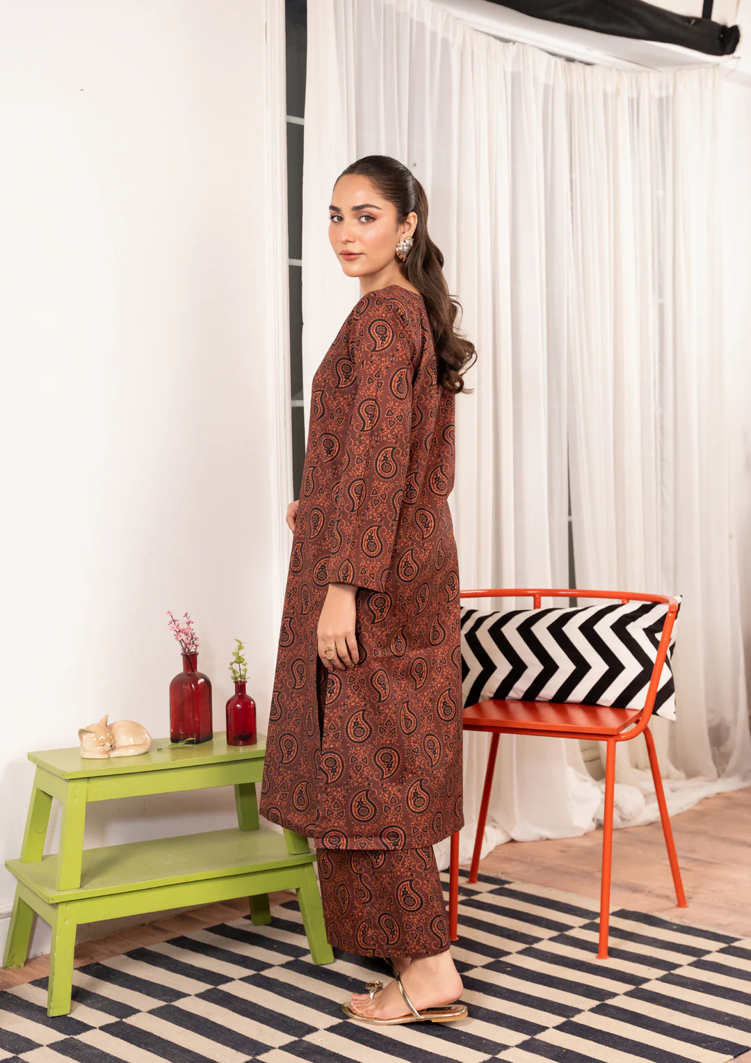 2Pc Digital Print Lawn GULMEENA-G25-0016