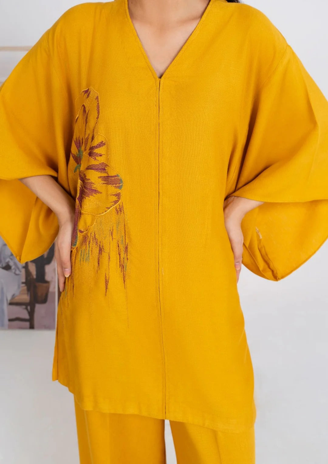 2Pc Embroidered Silk Karandi JUPITER-j25-0020