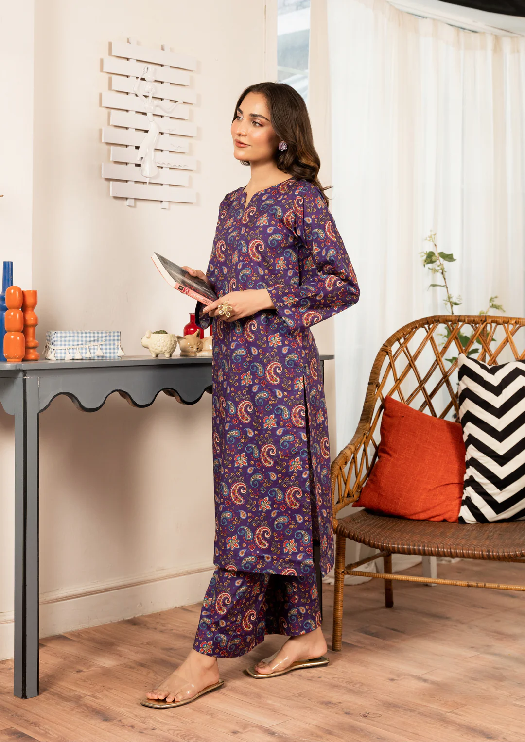 2Pc Digital Print Lawn GULMEENA-G25-0019
