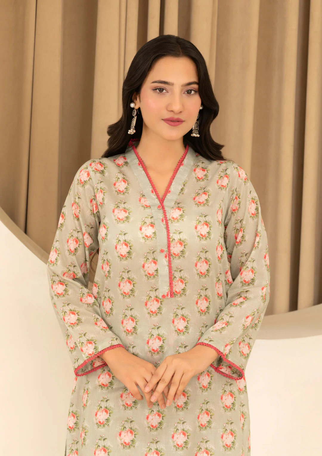 2Pc Digital Print Lawn GULMEENA-G25-0029