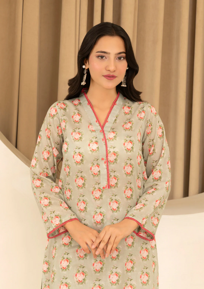 2Pc Digital Print Lawn GULMEENA-G25-0029