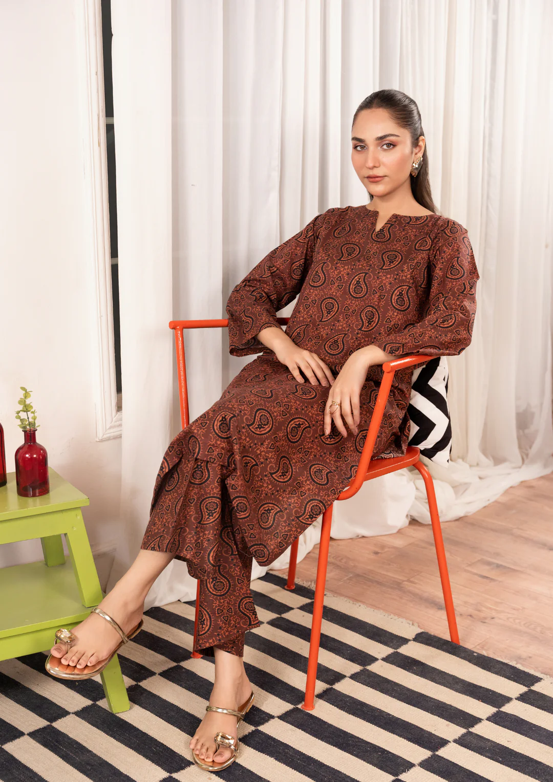 2Pc Digital Print Lawn GULMEENA-G25-0016