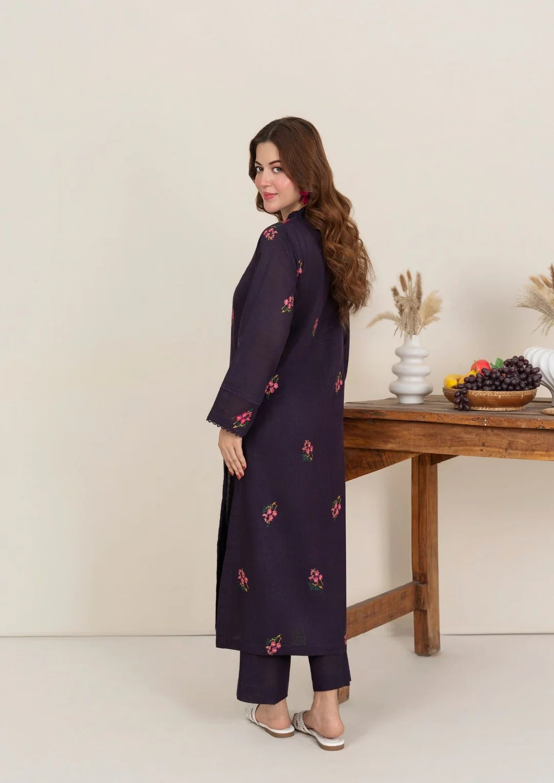 2pc Multi Embroidered Khaddar AML-W25-0001