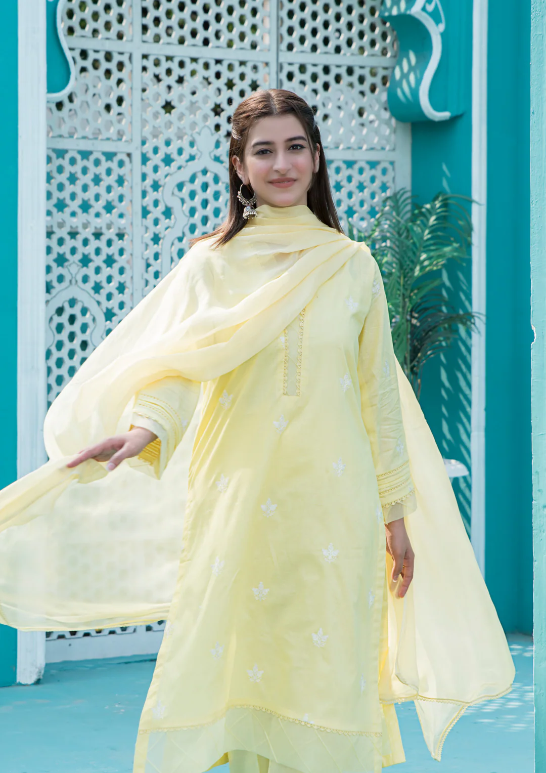 3Pc Embroidered Lawn FATAH-F25-0016