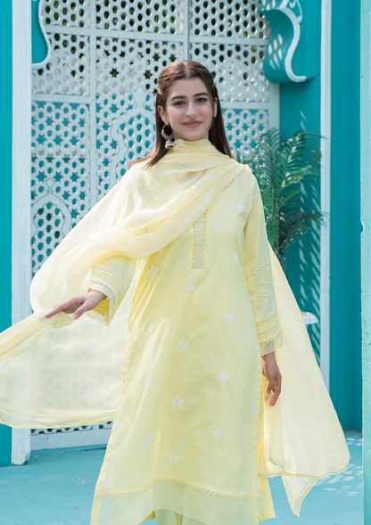 3Pc Embroidered Lawn FATAH-F25-0016