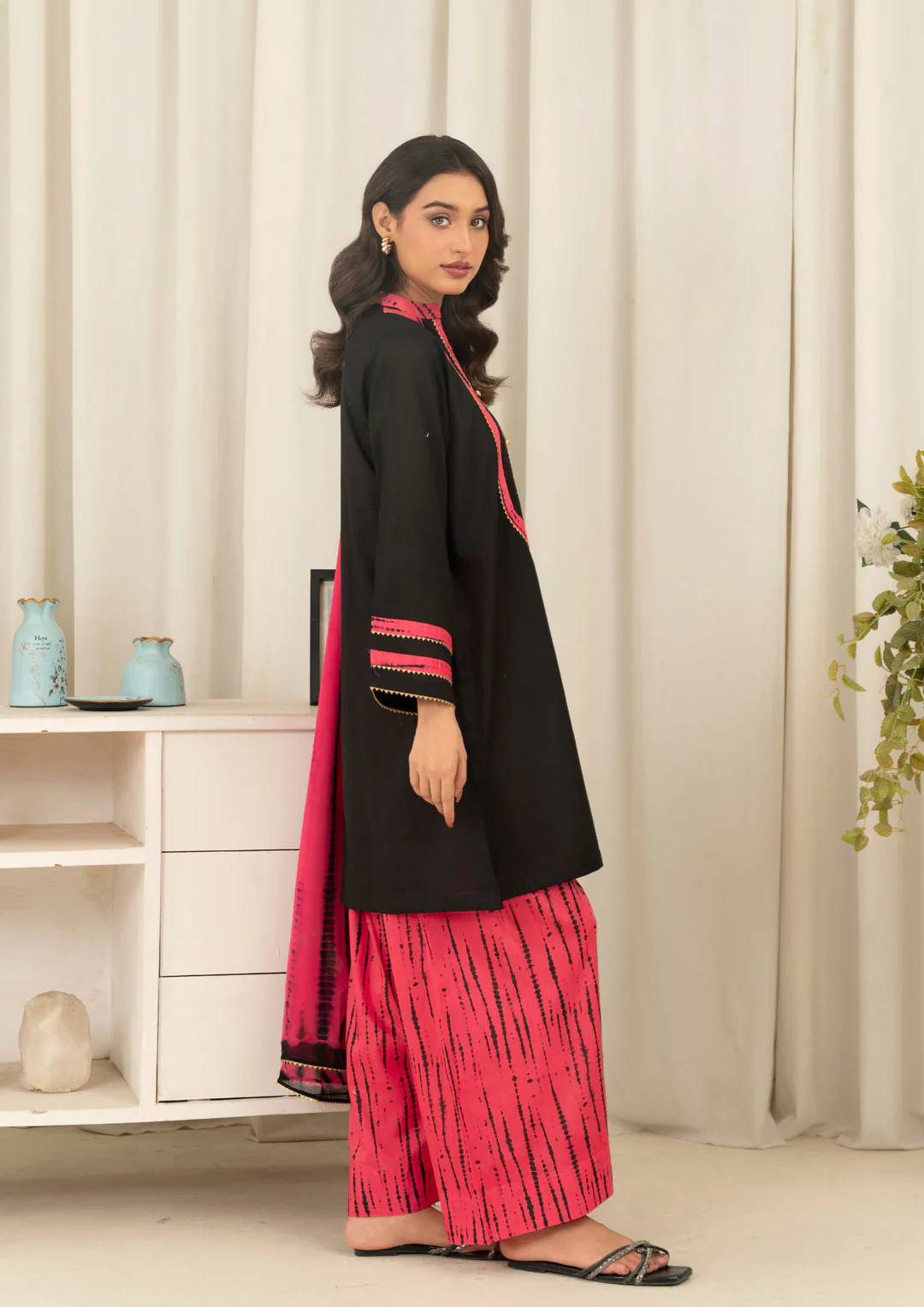 3Pc Tie&Dye Digital Print Lawn FATAH-F25-0006