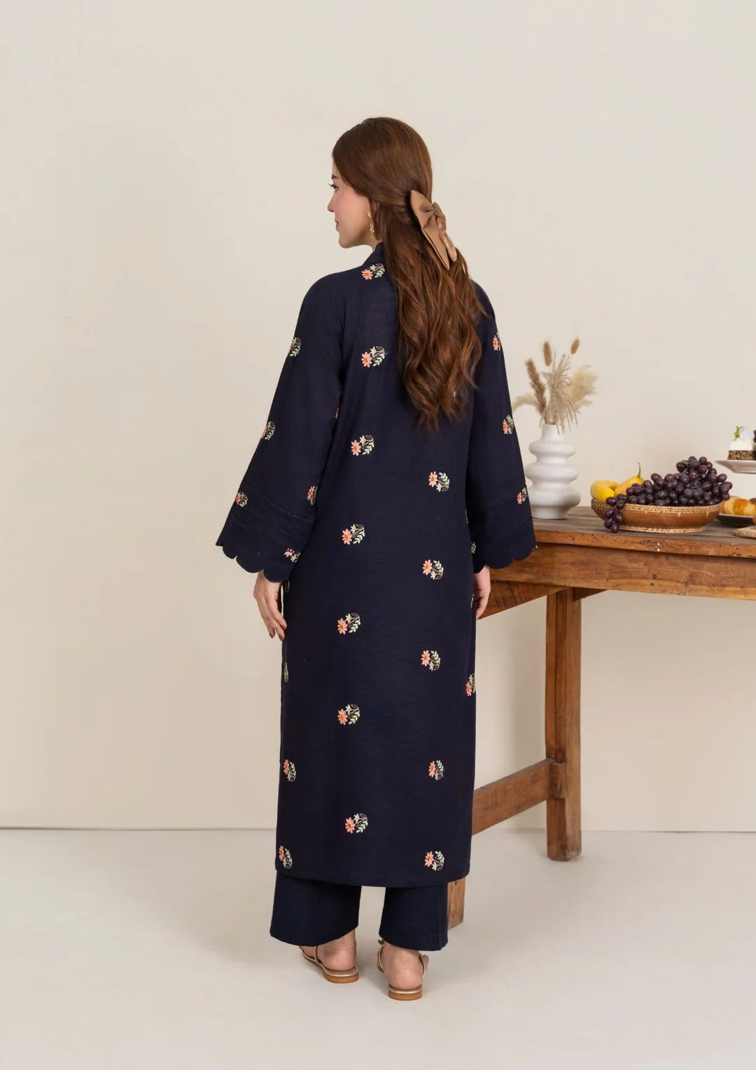 2pc Multi Embroidered Khaddar AML-W25-0007