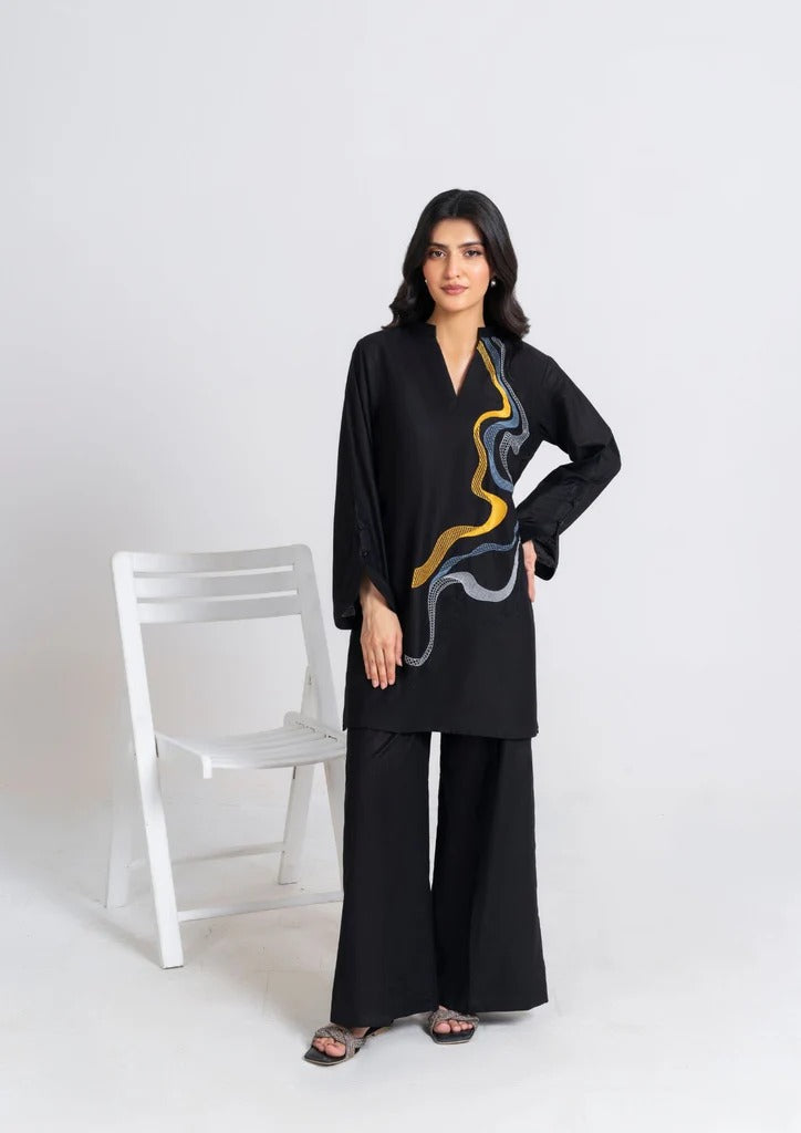 2Pc Embroidered Cambric JUPITER-j25-0018