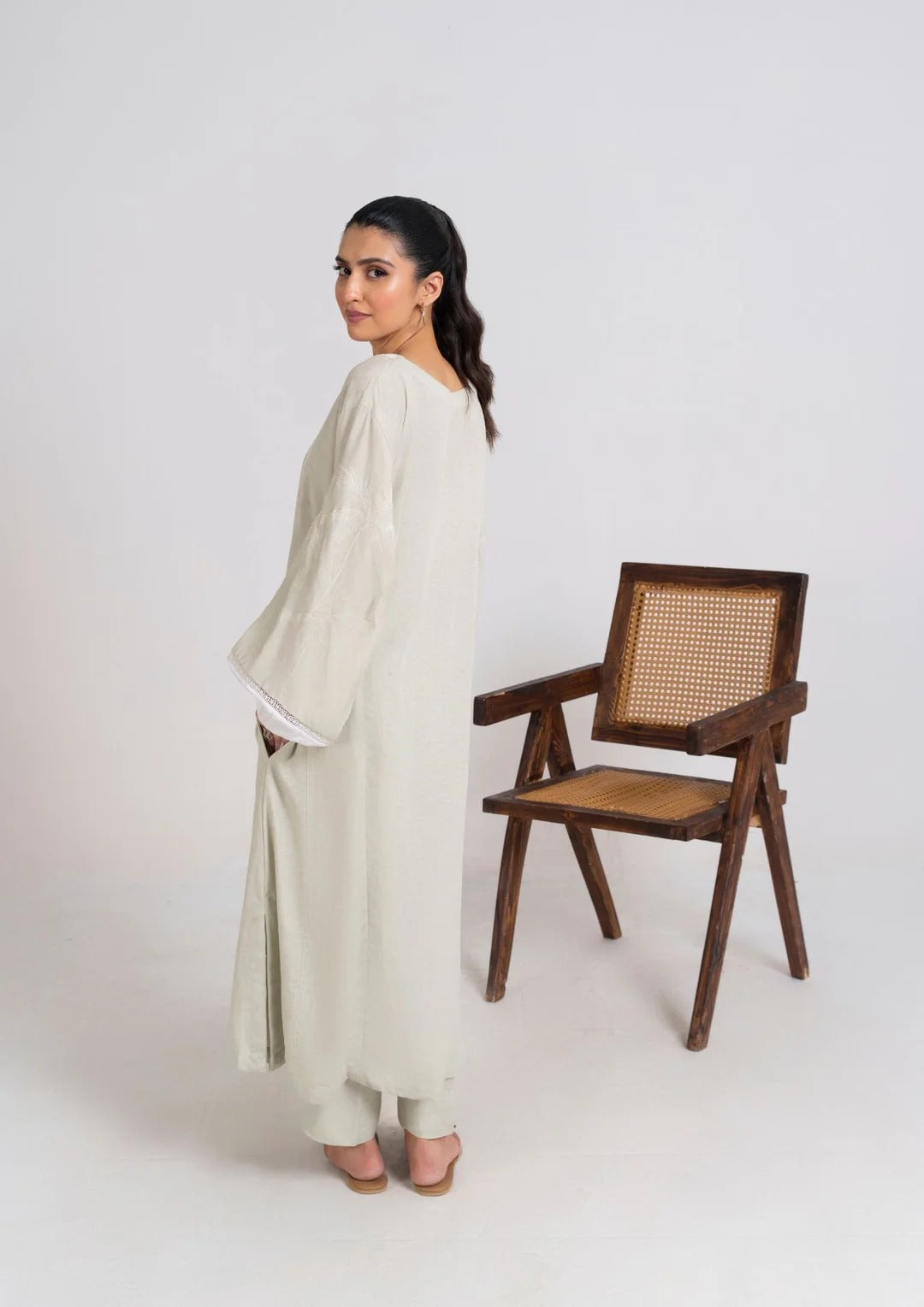 2Pc Embroidered Silk Karandi JUPITER-j25-0023