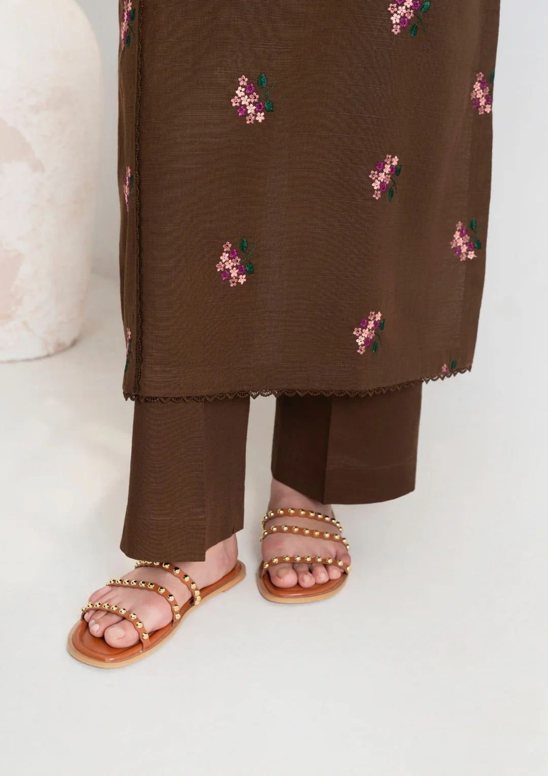 2pc Multi Embroidered Khaddar AML-W25-0003