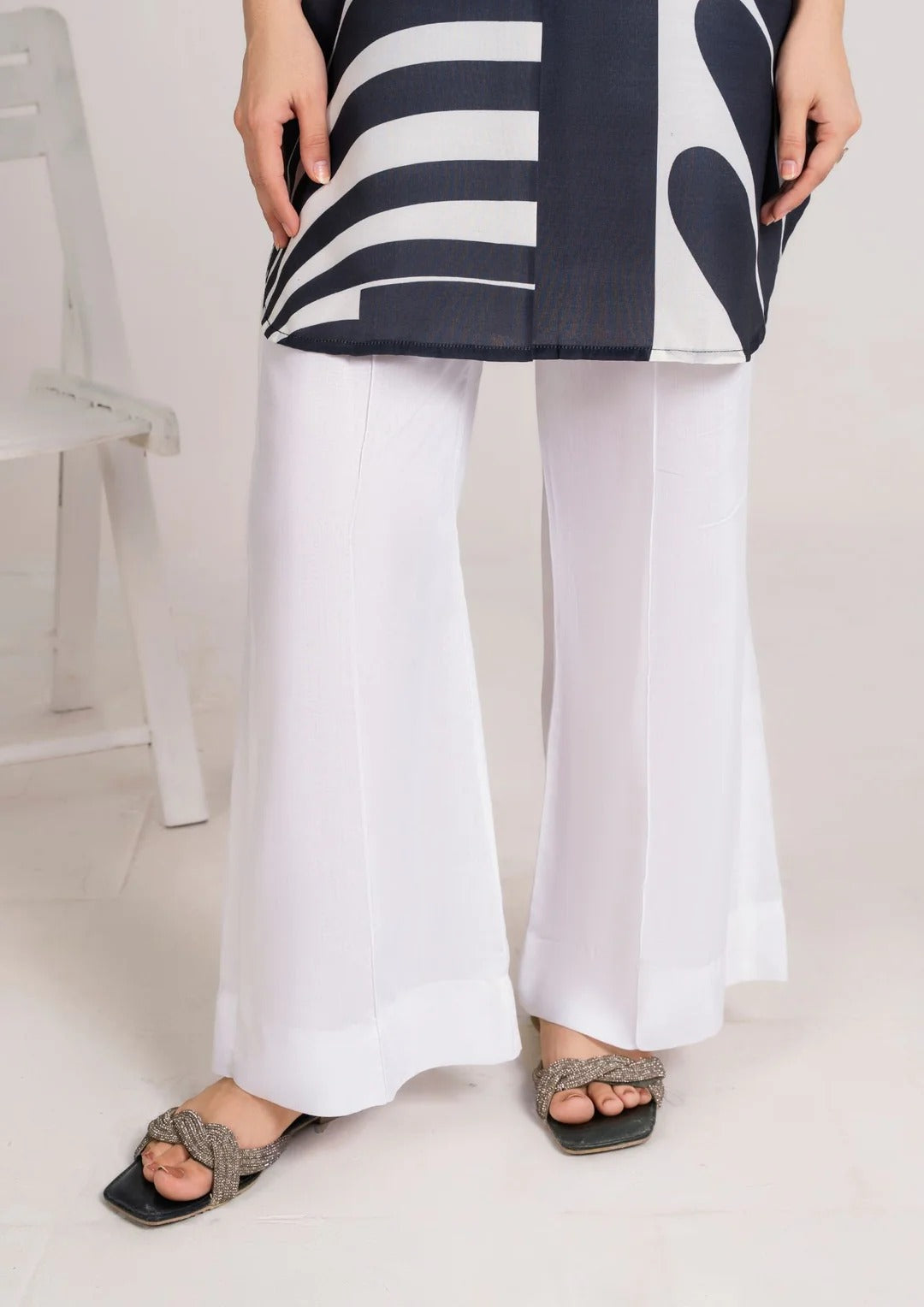 2Pc Swiss Silk Midnight Monochrome JUPITER-J25-0015