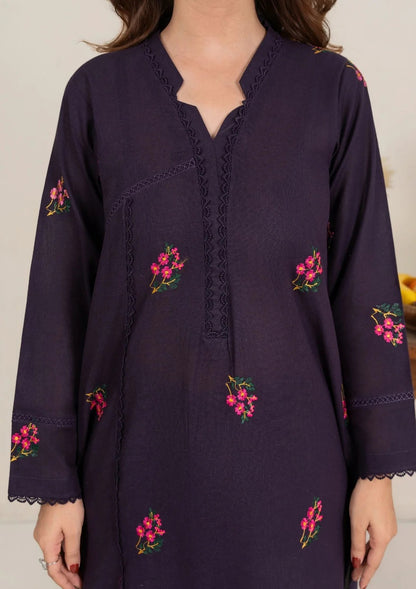 2pc Multi Embroidered Khaddar AML-W25-0001