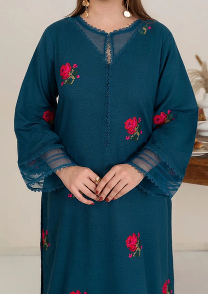 2pc Multi Embroidered Khaddar AML-W25-0006