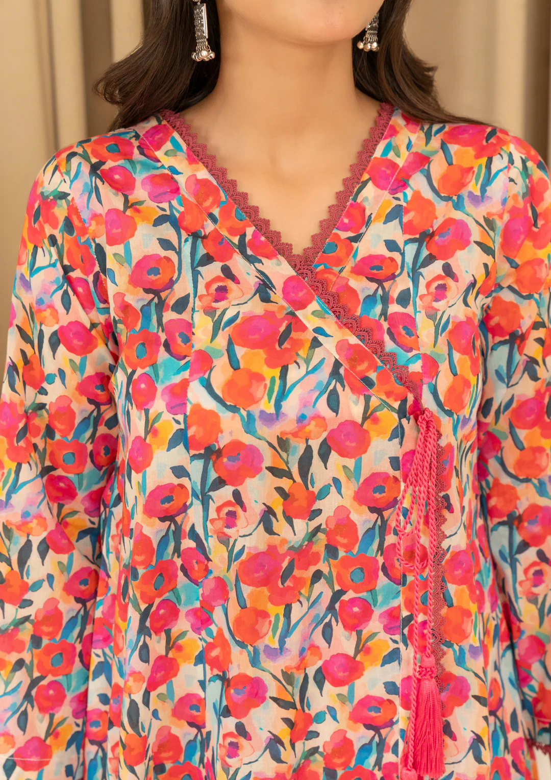 2Pc Digital Print Lawn Angrakha GULMEENA-G25-0030